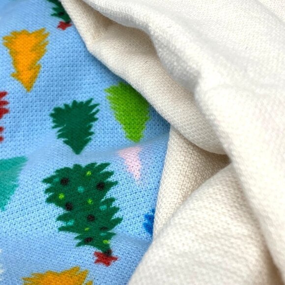 Target 2 Pack 'Merry Christmas' Hand Towels Cream Blue Wondershop™. B31 - Picture 8 of 10